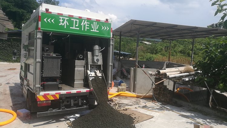 文教镇污泥干湿分离技术